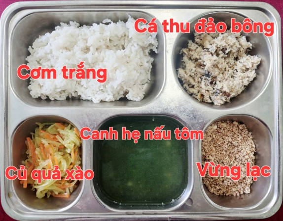 Thực đơn thứ 6/03/10/2025