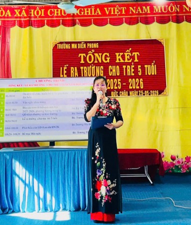 Tổng kết năm học và lễ ra trường cho trẻ 5 tuổi