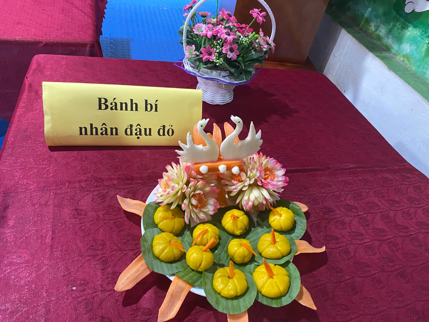 Bánh bí nhân đậu đỏ
