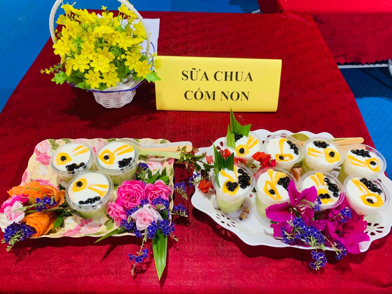 Sữa chua cốm non